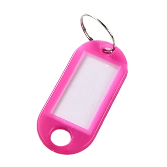 Pendant Clearance! Colorful Plastic Key Tags Hotel Room Number Labels & Luggage Identification Tags With Keychain Accessories