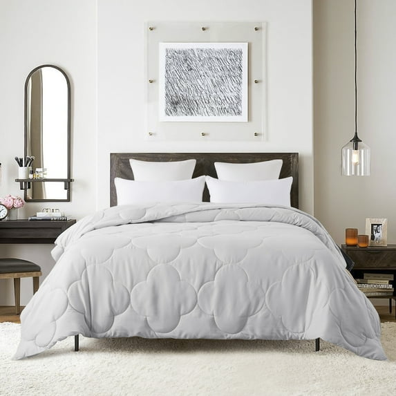 "Pendant Down Alternative Comforter - Twin - Grey"