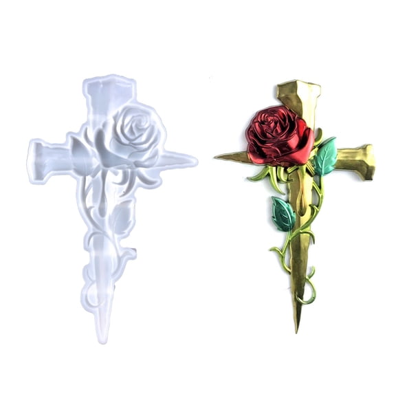 Pendant Drip DIY Wall Decoration for Home, Semi-three-dimensional Rose Design Artwork for Indoor Room Aesthetic, Creative Craft Project for Basic Wall Enhancement and Everyday Living Space