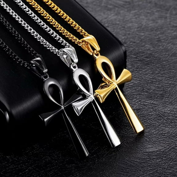 Pendant Egyptian Ankh Crucifix Necklaces Pendants Jewelry Gifts Chains