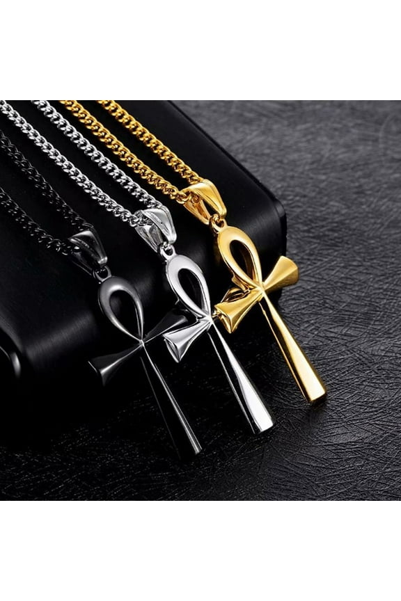 Pendant Egyptian Ankh Crucifix Necklaces Pendants Jewelry Gifts Chains