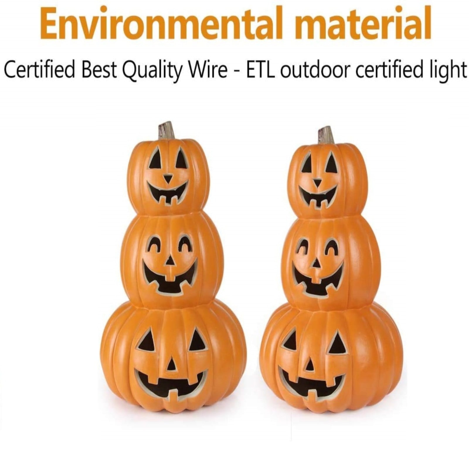 Pendant! Halloween Pumpkin Jack O Light Up Pumpkin Decorations Lighted