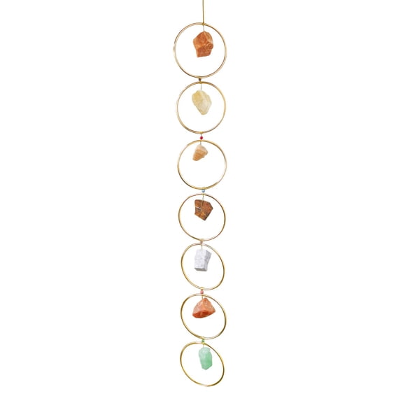 Pendant Crystal Handicraft Decor Raws 7 Gemstone Wall Decoration & Hangs