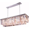 thumbnail image 1 of Pendant Lamp SYDNEY 12-Light Polished Nickel Silver Shade Gray Crystal R EL-3247, 1 of 1