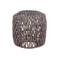 thumbnail image 1 of Pendant Lamp Shade Hand Woven Paper Rope Rattan Wicker Ceiling Lamp Shade, 1 of 8