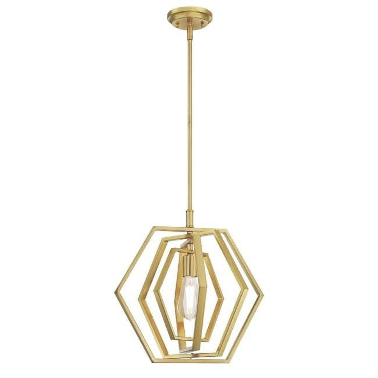 Pendant Light - Champagne Brass
