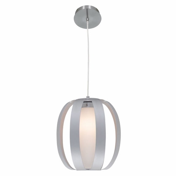 23425-ALU/OPL-Access Lighting-Helix-One Light Pendant-10.75 Inches Wide By 18 Inches Tall -Traditional Installation