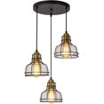 Pendant Lighting for Kitchen Island, Industrial 3 Light Pendant Ceiling