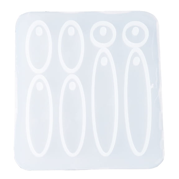 Pendant Mould Jewelry Molds Silicone Earring Molds with Holes Hand-Making Accessories Silicone Material for DIY Earrings
