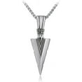 thumbnail image 1 of Pendant Necklace Men With Necklace Stainless Steel Silver Chain Men Pendant Necklaces For Men, 1 of 4