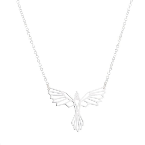 Pendant Necklace for Women Geometric Flying Bird Necklace Fashion Animal Necklace Pendant Collarbone Chain Female Jewelry
