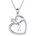 thumbnail image 1 of Pendant Necklace for Women Goodluck Elephant Love Heart Pendant Necklace Jewelry for Women, 1 of 6