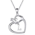 thumbnail image 1 of Pendant Necklace for Women Goodluck Elephant Love Heart Pendant Necklace Jewelry for Women, 1 of 5