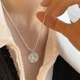 thumbnail image 1 of Pendant Necklace for Women Statement S925 Silver Necklace Trendy Jewelry for Women, 1 of 97