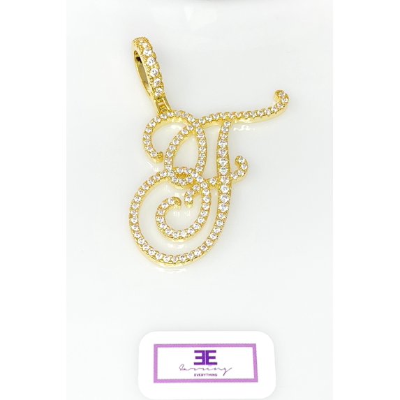Pendant - So Icy Letter Calligraphy