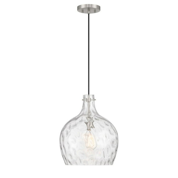 Pendant in Brushed Nickel