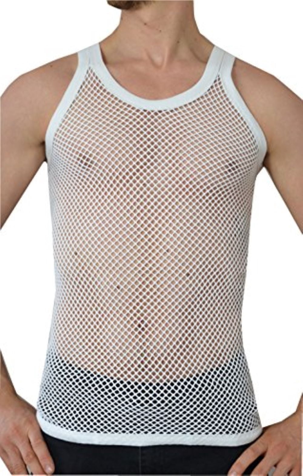 fishnet vest