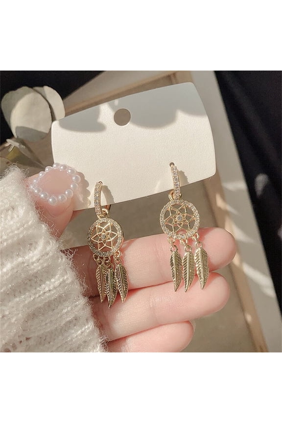 Pendientes de malla largos (2023), accesorios personalizados, pendientes versátiles