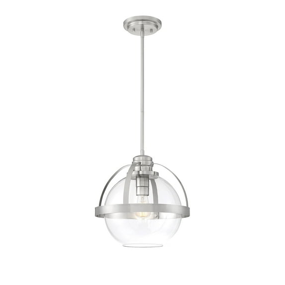 Pendleton 1-Light Pendant in Satin Nickel