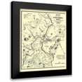 thumbnail image 1 of Pendleton 15x18 Black Modern Framed Museum Art Print Titled - Concord Massachusetts - Pendleton 1830, 1 of 5