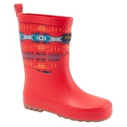 Pendleton Boys Pilot Rock Mid Waterproof Work Boot Round Toe Red 13 DM US