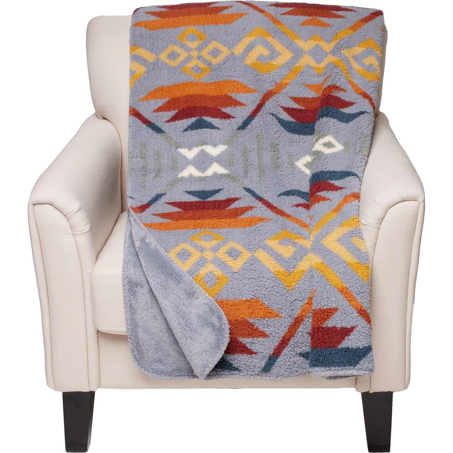 Pendleton Coyote Sherpa Throw Blanket – Soft & Coz Fleece Blanket