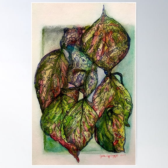 Pendleton District Dogwood Poster Wall Art, Modern Wall Decor For Living Room Bedroom, 12x18 UNFRAMED