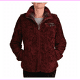 thumbnail image 1 of Pendleton Ladies' Fuzzy Zip Jacket XL/Dark Red, 1 of 5