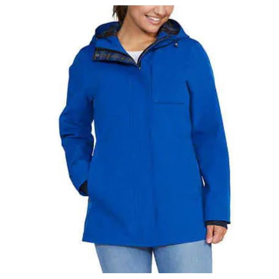 Pendleton Ladies' Size Large, Hooded Rain Jacket, Blue