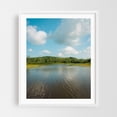 thumbnail image 1 of Pendleton Lake, Blackwater Falls 01 - Davis West Virginia Photography Nature Landscape Scenic Forest Summer Rural White Framed Wall Art Print 8 x 10 inches, 1 of 3