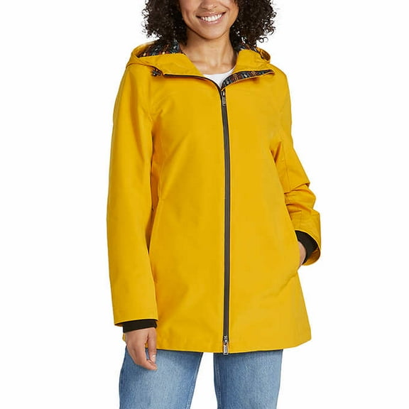 Pendleton Outerwear Women's Carmel Waterproof Breathable Seam Sealed Rain Trail Jacket| Golden Rod, Extra Small
