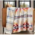 thumbnail image 1 of Pendleton Reversible Plush Throw, 1 of 5
