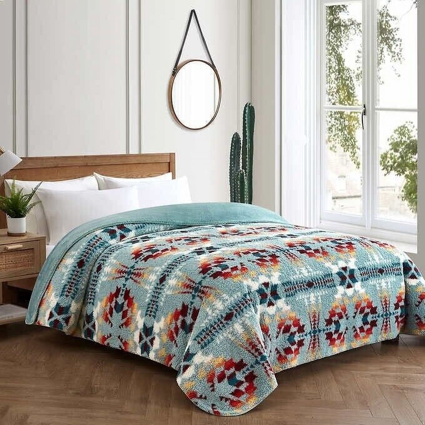 PENDLETON TWIN BLANKET ホワイト 66x92インチ Pendleton Twin Blanket 66”X92” White Sand Multi 100
