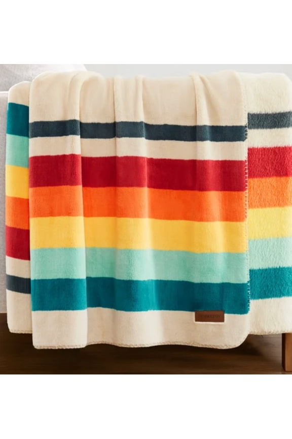 Ultra Soft Plush Throw - Mount Foraker