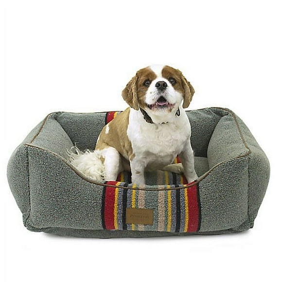 Pendleton  Vintage Camp Kuddler Dog Bed Heather Green X-Large