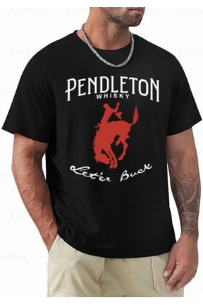 Pendleton Whisky Let Er Buck Rodeo Cowboy Western Lifestyle Fan Unisex T-Shirt, for men & women, up to size 5XL
