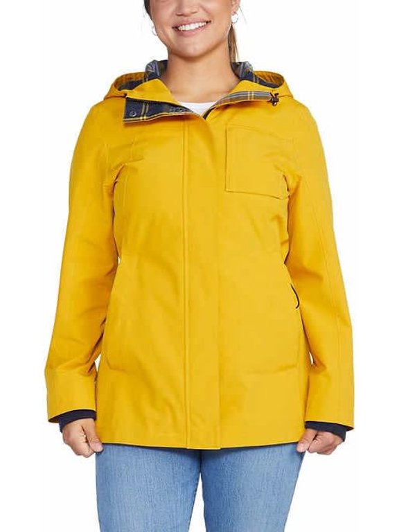 Women's Rain Jacket (X-Large, Yellow/Goldenrod/Gold)