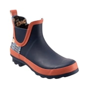 Pendleton Womens Sierra Ridge Chelsea Rain Boot Round Toe Navy 7 M