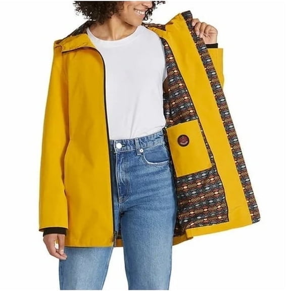Pendleton Womens Rain Jacket Goldenrod Large