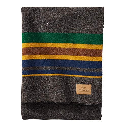 Pendleton Yakima Camp Oxford Wool Blanket, Twin