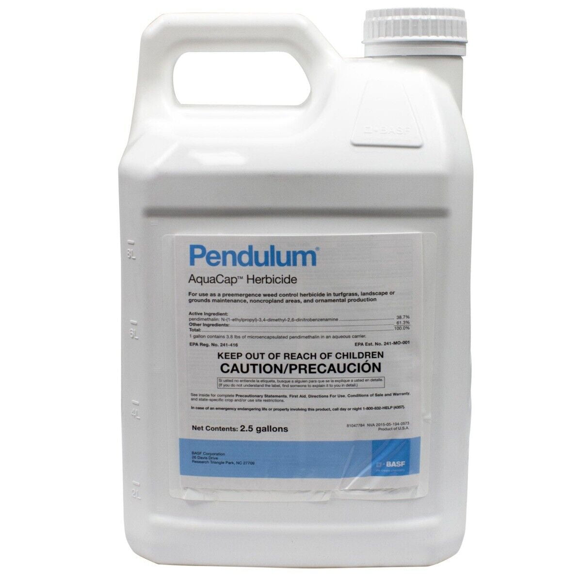 Pendulum AquaCap Herbicide 2.5 Gallon