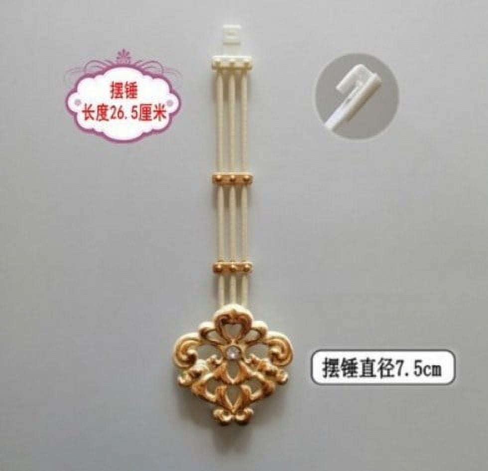 Pendulum Clock Movement Part Metal Clock Pendulum Replacement Pendulum for Wall Clock
