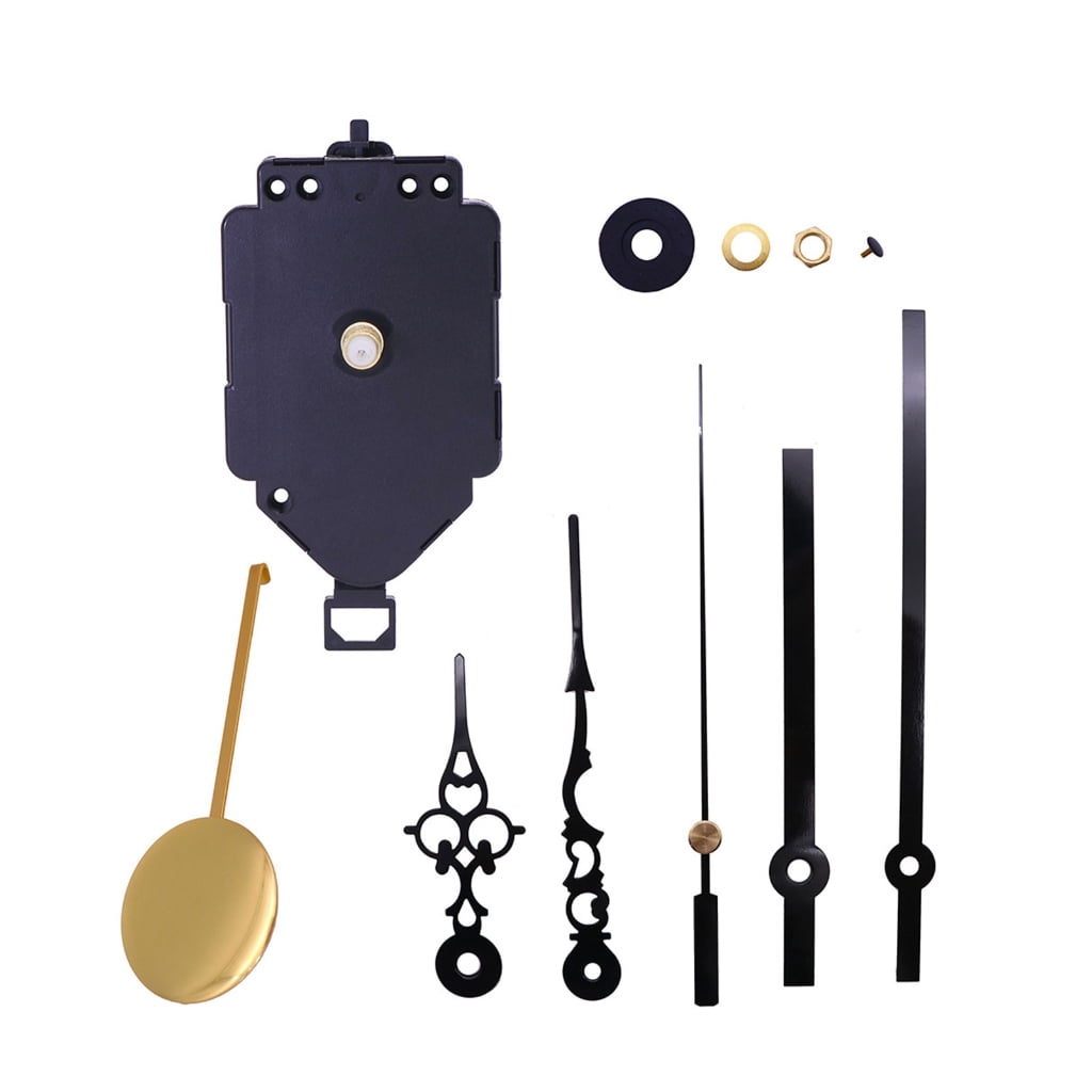 Pendulum Clock Movement Set Mechanisms Hands Replacement Kits for Wall