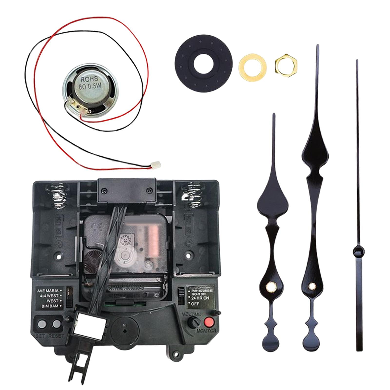 Pendulum Clock Movement, with Hands Motor Fittings Parts Repair Tool