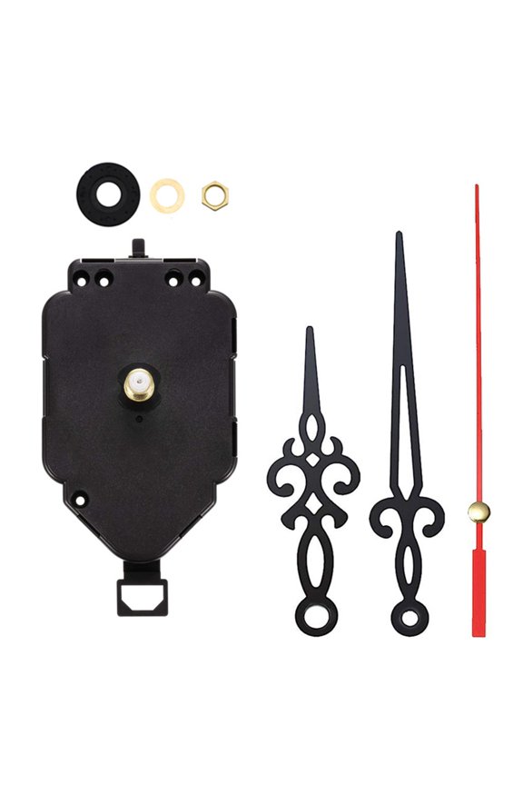 Pendulum Clockwork Clock Movement Set with Metal Pointers for Clock Repair Parts Project Accessories