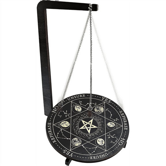 Pendulum Display Stand, Ornament Stones Rocks Pendulum Holder, Jewelry Crystal Display Stand, for Reading Setup C,1pcs x crystal shelf,As Shown