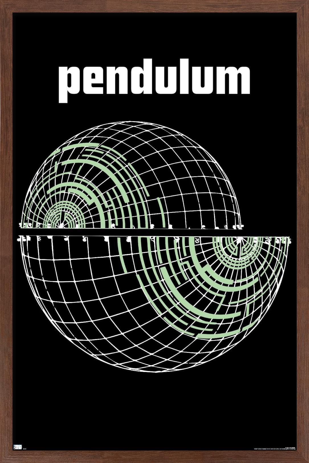 Pendulum - Globe Wall Poster, 22.375" x 34", Framed