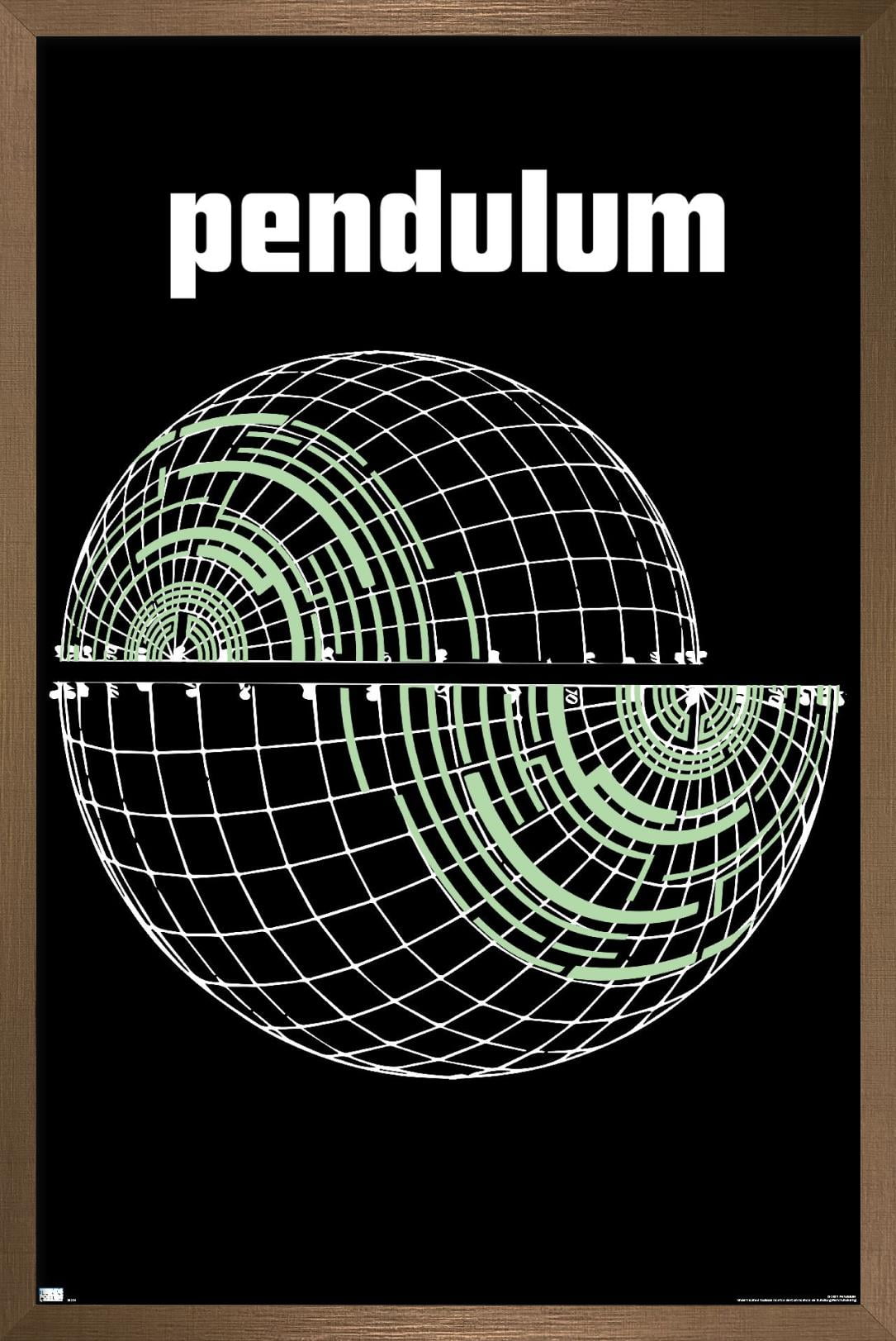 Pendulum - Globe Wall Poster, 22.375" x 34", Framed