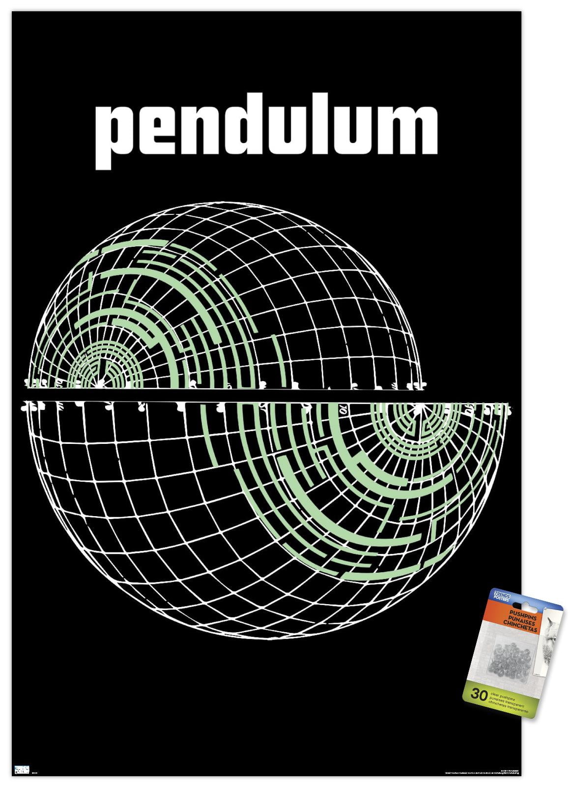 Pendulum - Globe Wall Poster with Pushpins, 22.375" x 34"