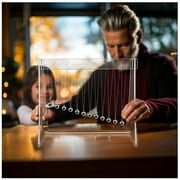 Pendulum Wave Mach Wave wavemachine of mach,12 Balls Desktop Decoration for Home, Office, Etc